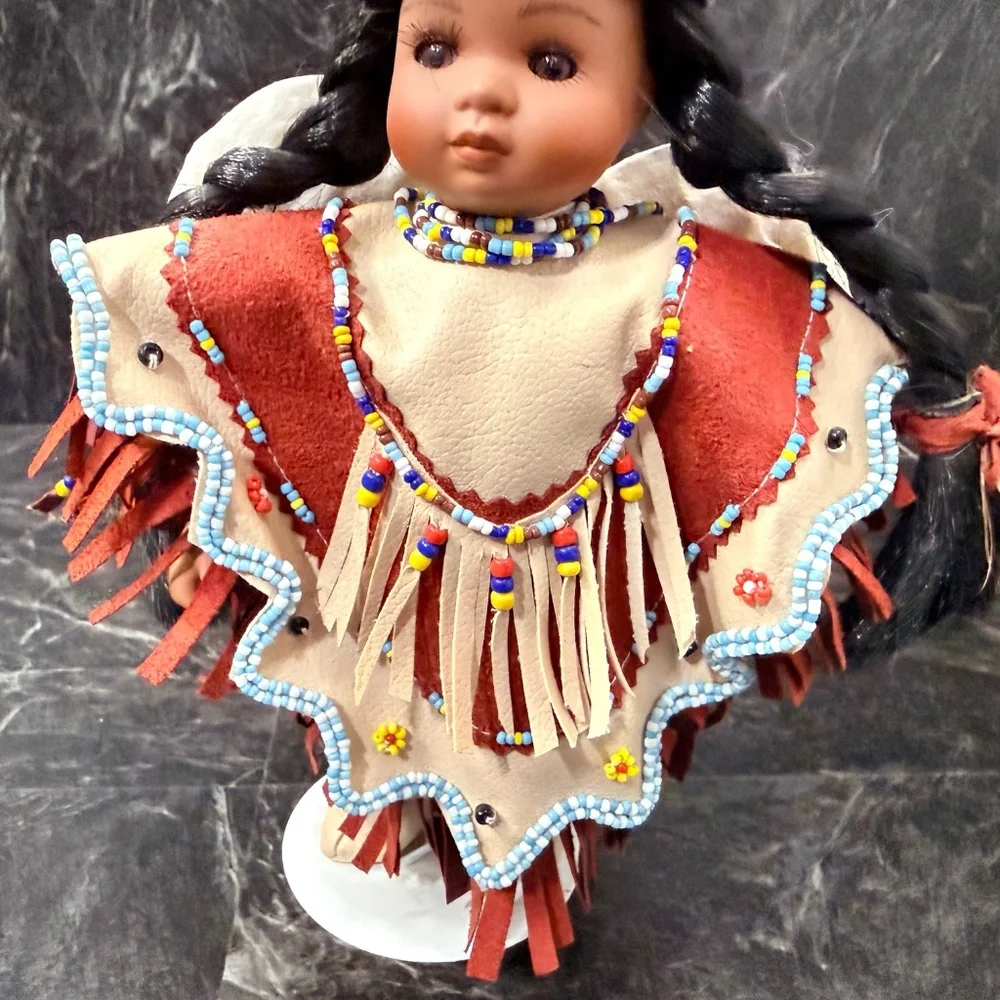 TIMELESS Limited Edition Native American Angel Doll - Picture 3 of 16